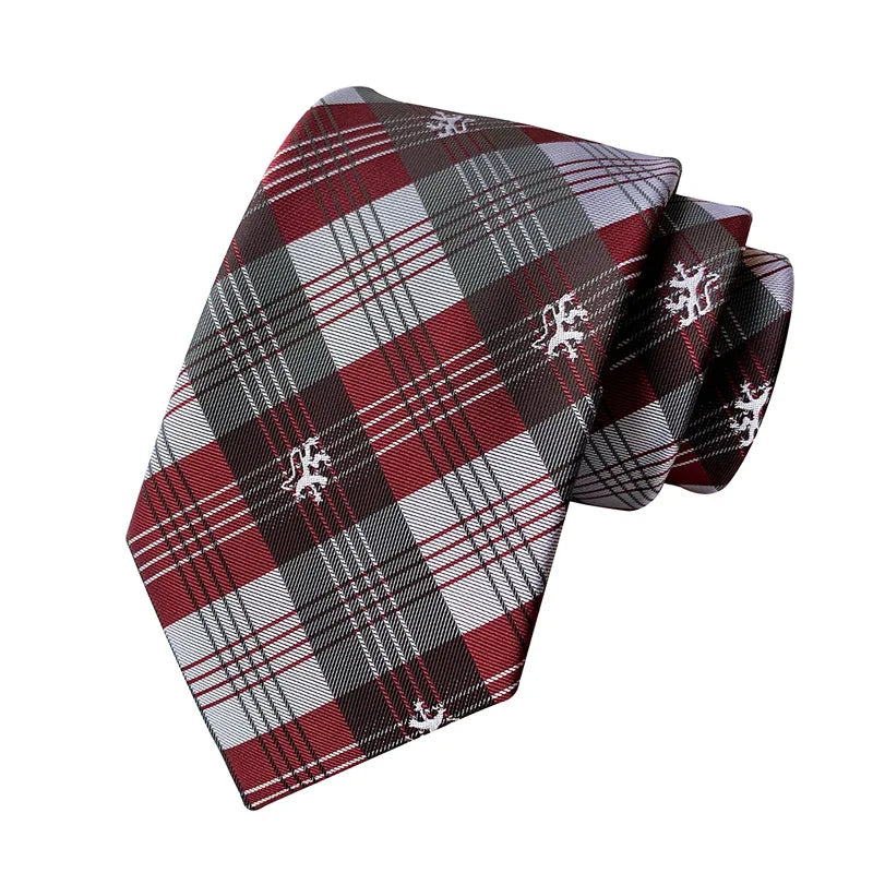 Luxury Striped Floral Tie for Men - 68 Colours Available