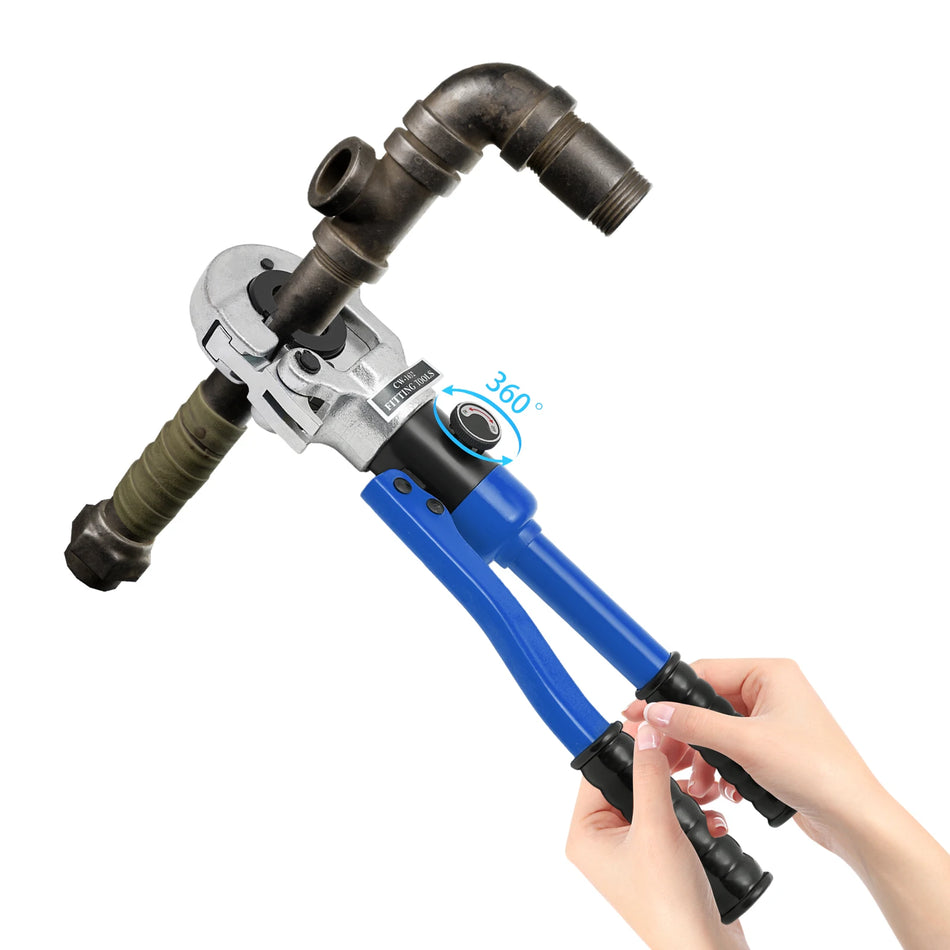 CW 1632 Manuel Hydrauliske Tænger Crimping Sæt 80KN 5 Døds