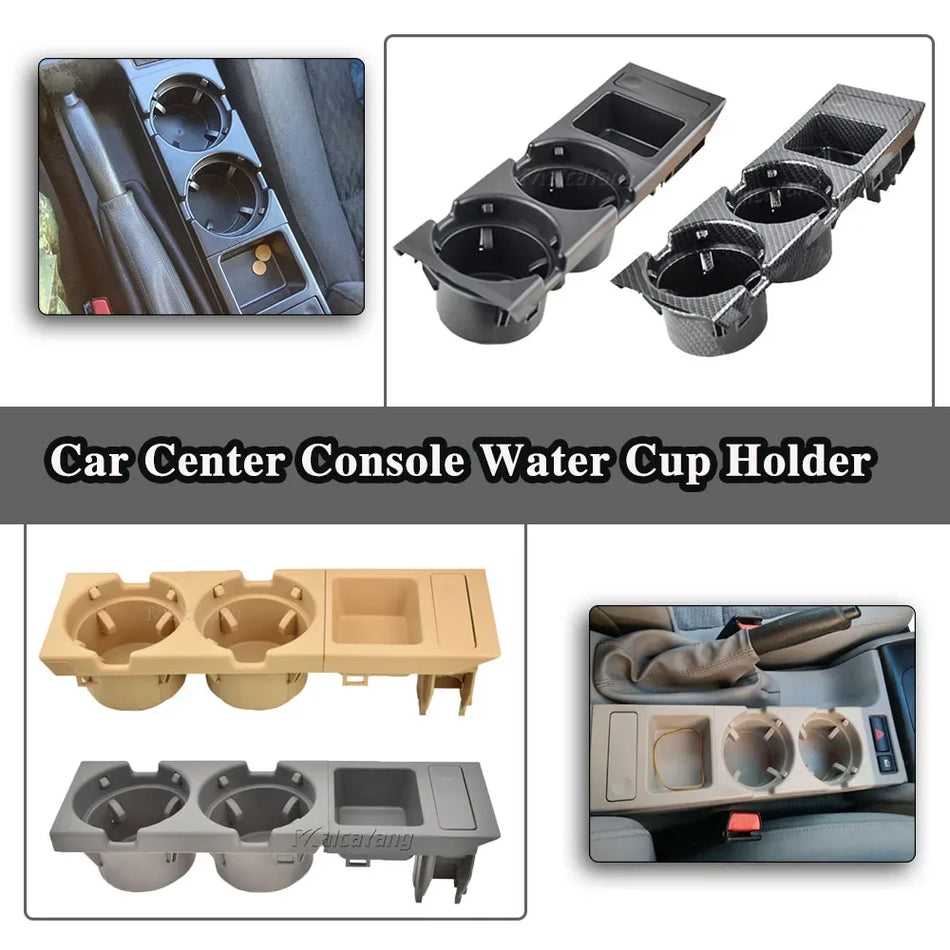 Porte-gobelet de console centrale pour BMW Série 3 E46 318i 320i avec plateau à pièces