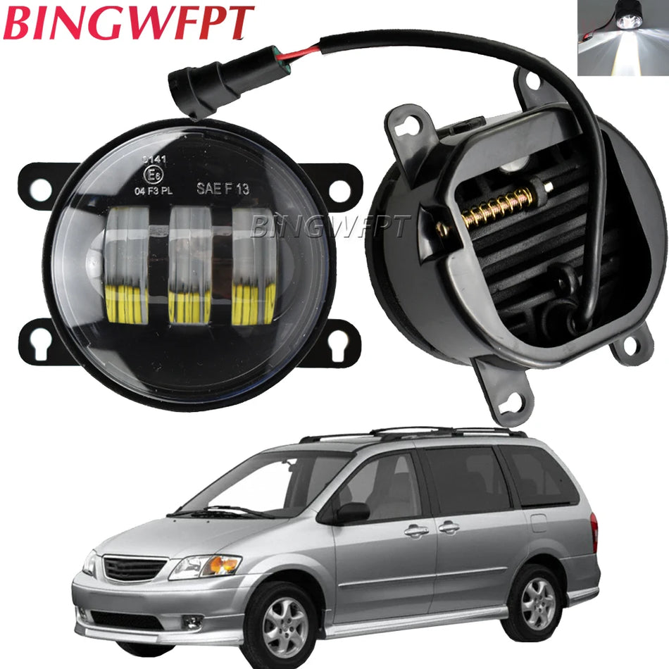 12V LED Fog Light for Mazda MPV II (LW) 1999-2006, Car Lamp