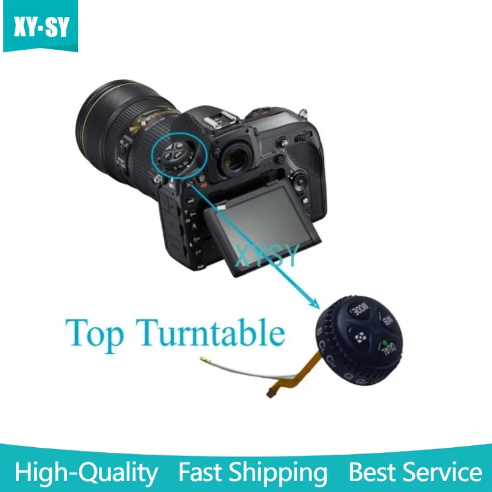 Nikon D850 Camera Top Turntable &amp; White Balance Dial Repair Parts Default Title