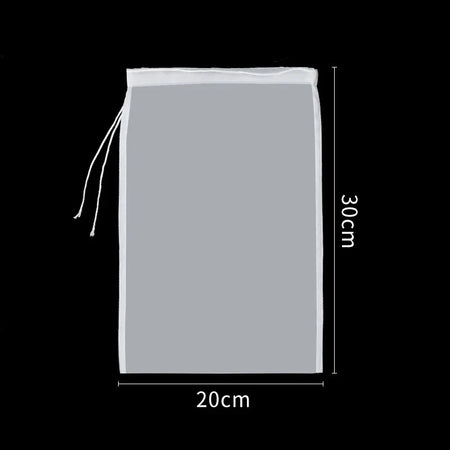 Reusable Nylon Food Filter Bag for Soy Milk, Nut Milk, Tea, and More B
