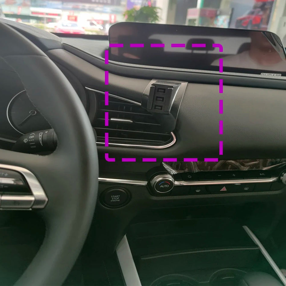 Mazda CX30 Biltelefonhållare Bas Med Trådlös Laddning