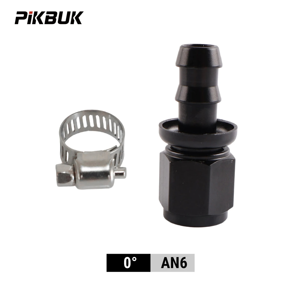 Reusable AN Push-On Hose Fittings With 0 45 90 180 Angles For Fuel Lines by InterCyprus Trading Ltd