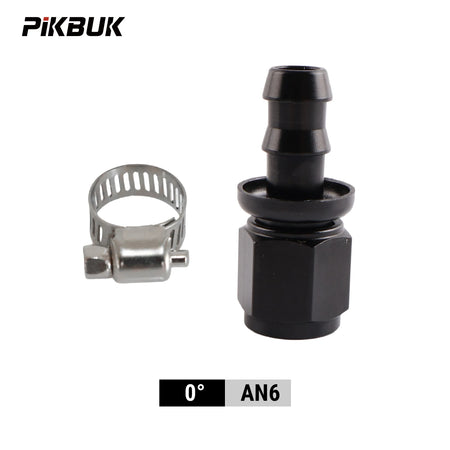 Reusable AN Push-On Hose Fittings With 0 45 90 180 Angles For Fuel Lines by InterCyprus Trading Ltd