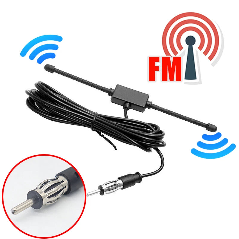 Car Windshield Antenna Booster &ndash; Enhanced FM AM Signal Quality