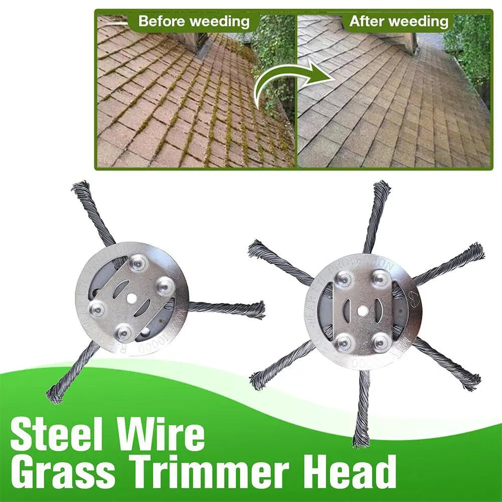 Steel Wire Weed Trimmer Head &ndash; Wear-Resistant and Anti-Corrosion