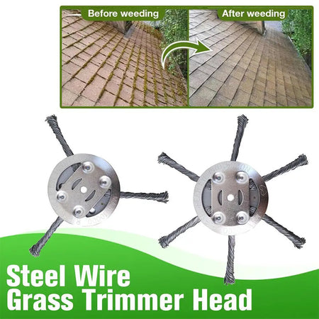 Steel Wire Weed Trimmer Head &ndash; Wear-Resistant and Anti-Corrosion