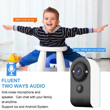 V380 Pro Mini Camera &ndash; Human Detection and Two-Way Audio