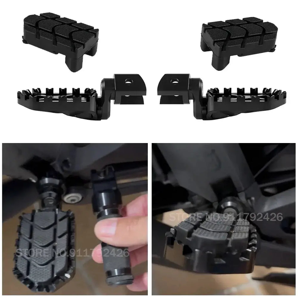 CNC Foot Pegs Rest Footrest Footpegs Rests Motorcycle Pedal Accessories For BMW R1200GS Adventure R1200GS ADV R1200GSA 2005-2013 by InterCyprus Trading Ltd