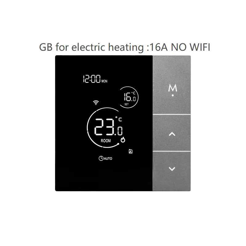 YJ508 Smart WiFi Touchscreen Thermostat with Voice Control 508 GB 16A NO WIF / CHINA