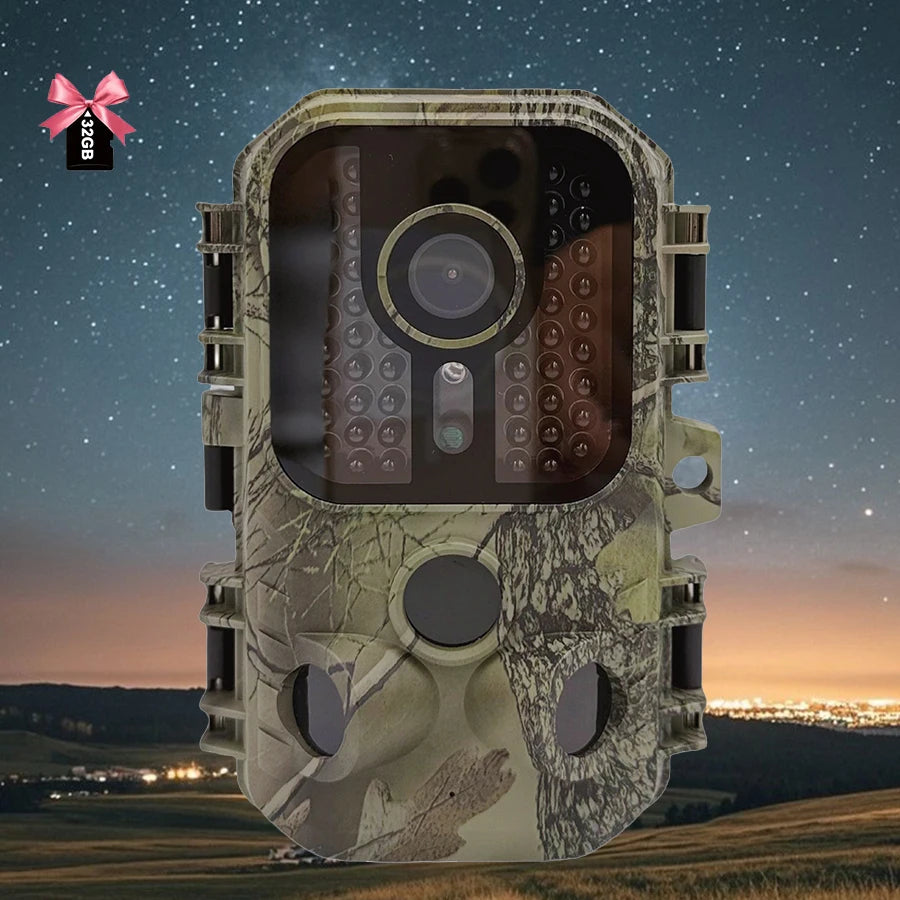 Wildlife Tracking Outdoor Security Camera &ndash; 4K Night Vision 32G