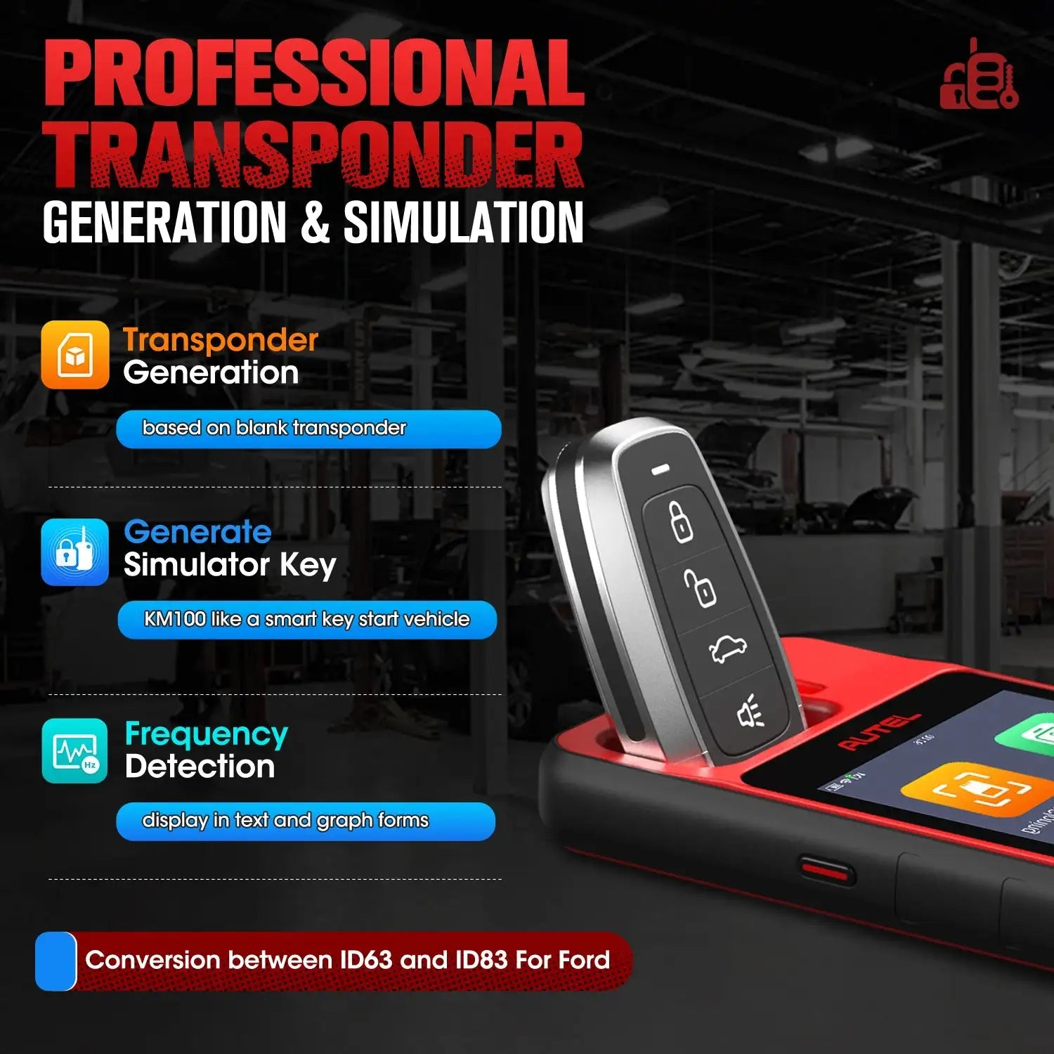 Autel MaxiIM KM100X &ndash; 60s Key Generation And OBD IMMO