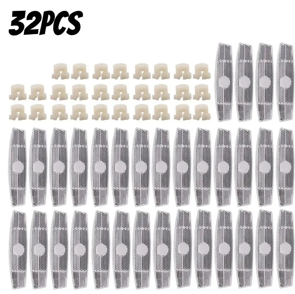 4 Pack Fish Shaped Bike Spoke Reflectors For Wheel Rim 32PCS