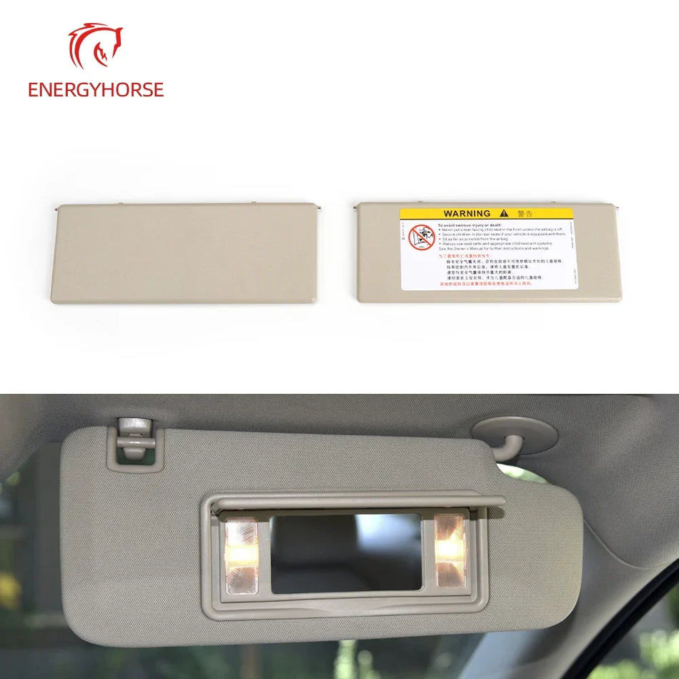 Sun Visor Makeup Mirror Cover Direct Fit for Opel Insignia 2010-2014 Easy Install