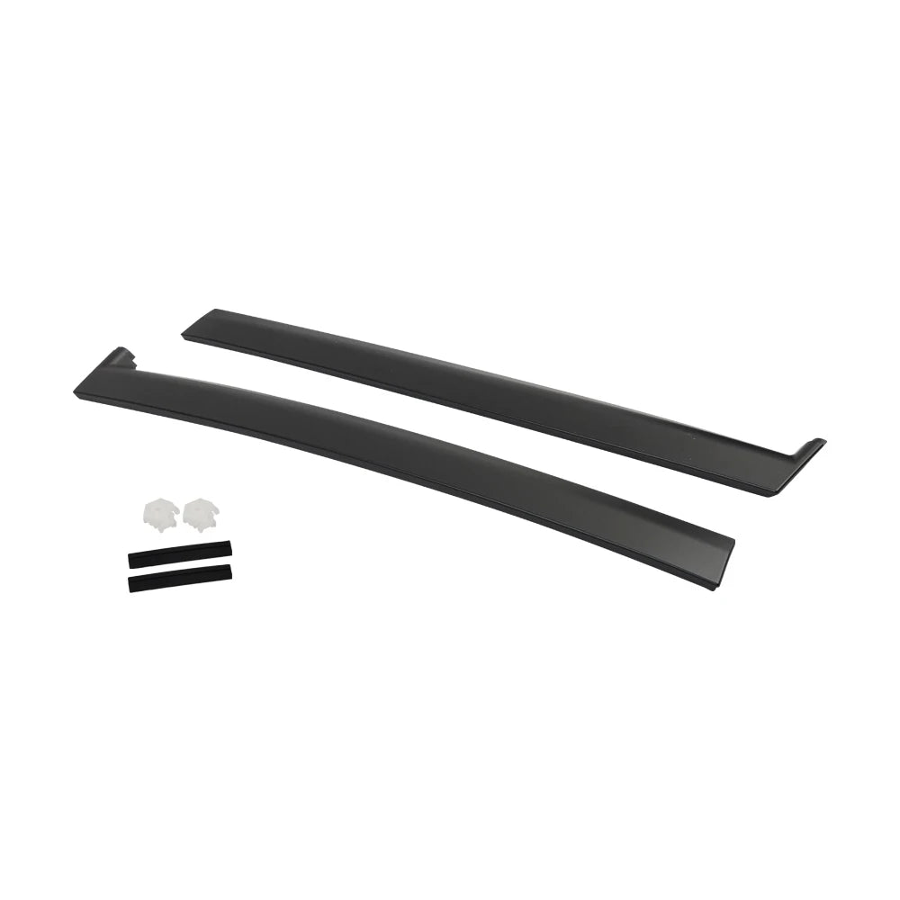 Door Garnish Trim Pillar Fit for Honda Civic 2Dr 3Dr 1992-1995 Windshield A-Pillar Trim Molding 72430-SR3-003 72470-SR3-003 by InterCyprus Trading Ltd