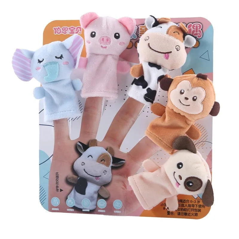 Animal Educational Finger Puppets for Kids