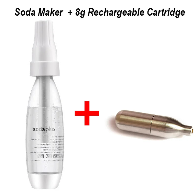 Soda Blaster 8g Refill CO2 Cartridge &ndash; Fast Carbonation Soda Maker Kit