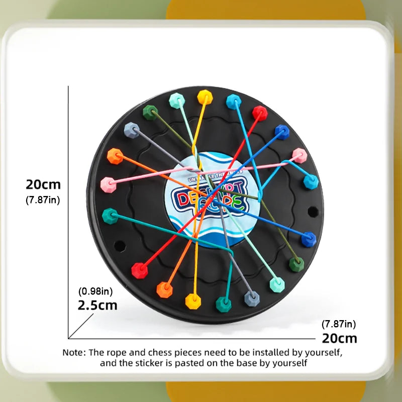 Rope Breaking Battle Challenge Puzzle Toy &ndash; Engaging Logic Training Game