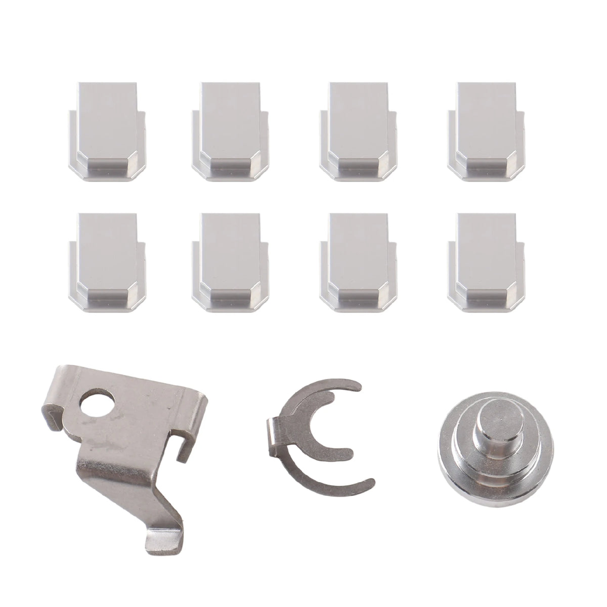 Aluminum Swirl Flap Set for VW Audi Seat Skoda 2.0 TDI CR Plastic 03L129711AG by InterCyprus Trading Ltd