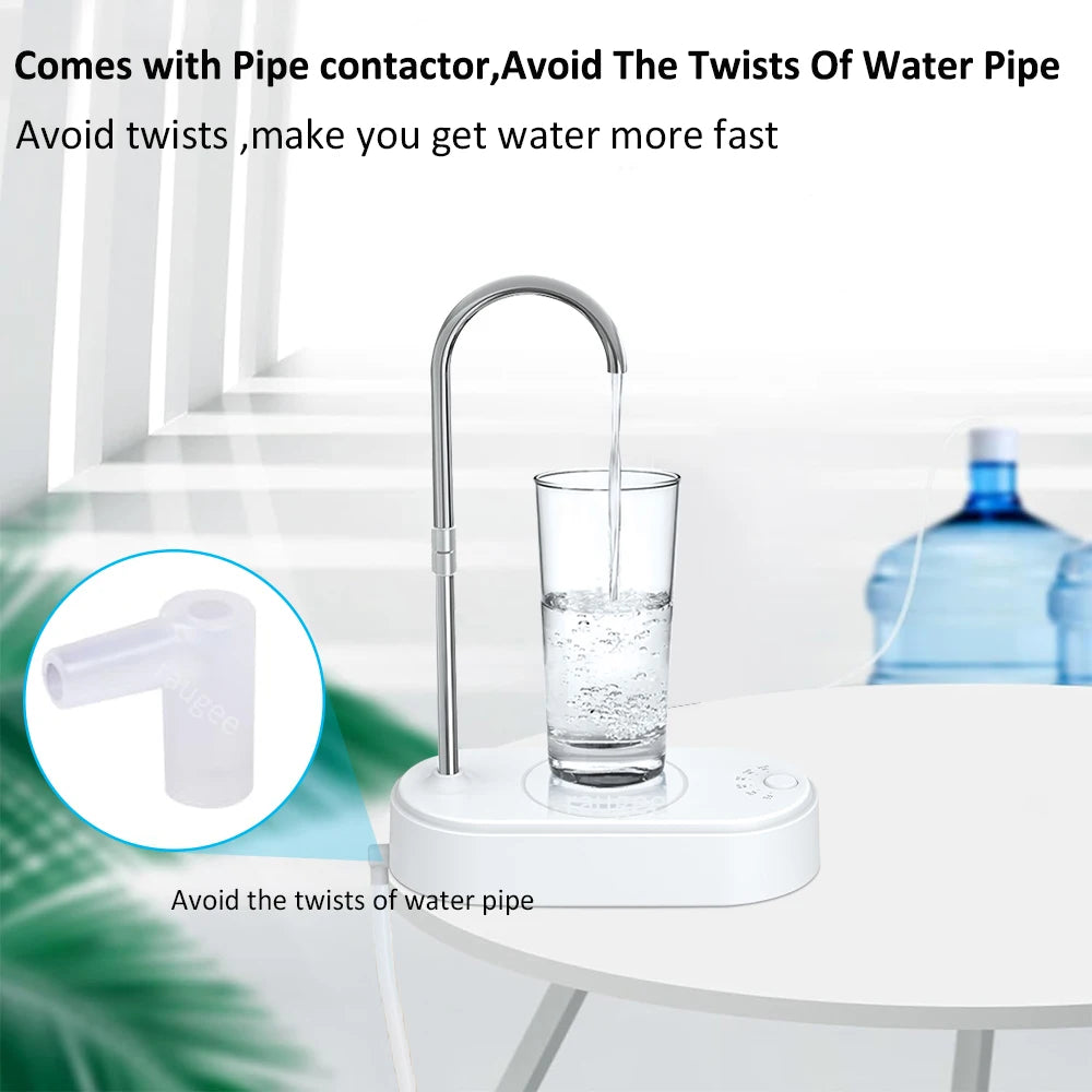 Electric Water Gallon Bottle Pump &ndash; Smart Desktop Dispenser