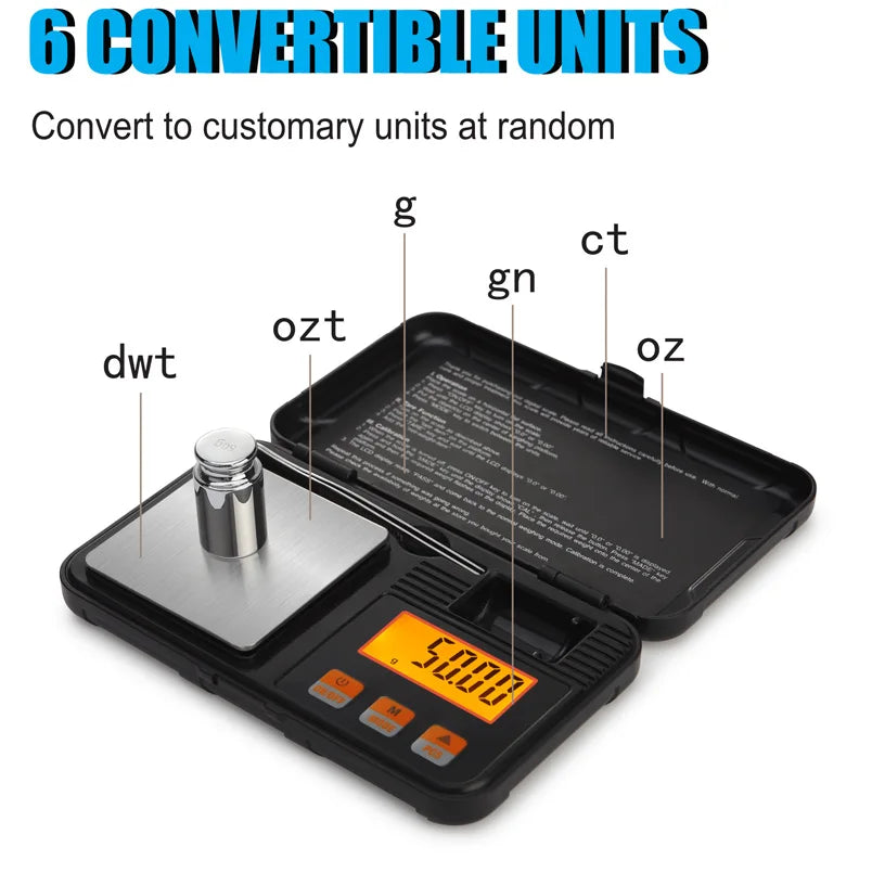 Pocket Scale 0.001g &ndash; Ultra-Precise Compact Weighting Tool