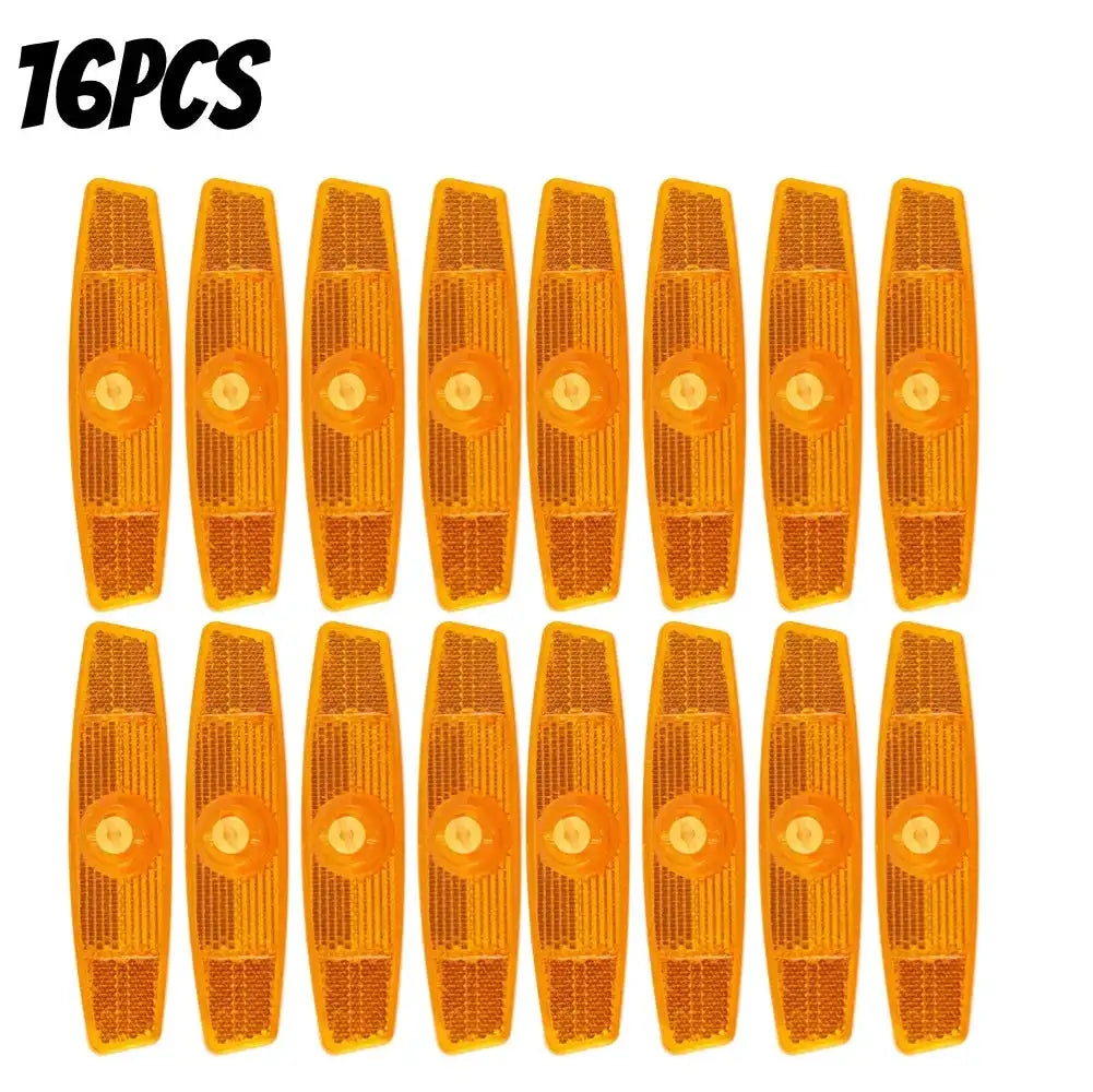Fish Shaped Safety Spoke Reflectors For Bicycle Rim Light 16PCS 1