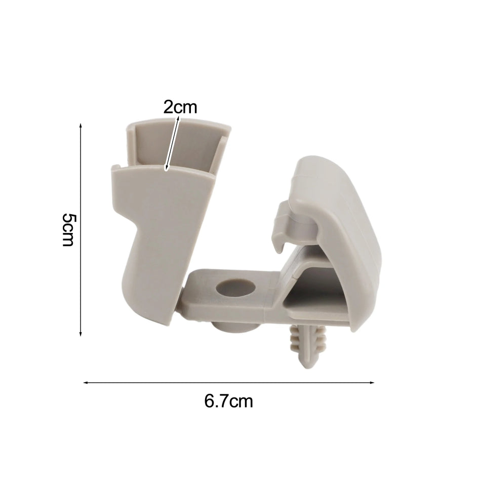 Fiat ja Alfa Romeo Auringonsuojan Kiinnike, Harmaa ABS-Holder