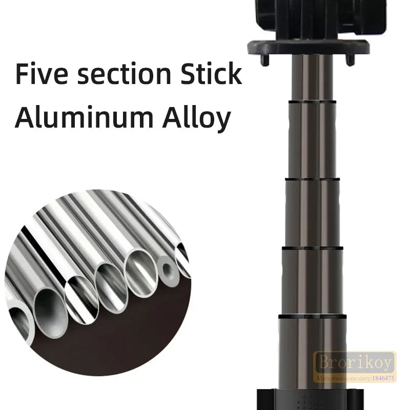 Ustarmate A8 Selfie Ring Light with Tripod &amp; Bluetooth Remote