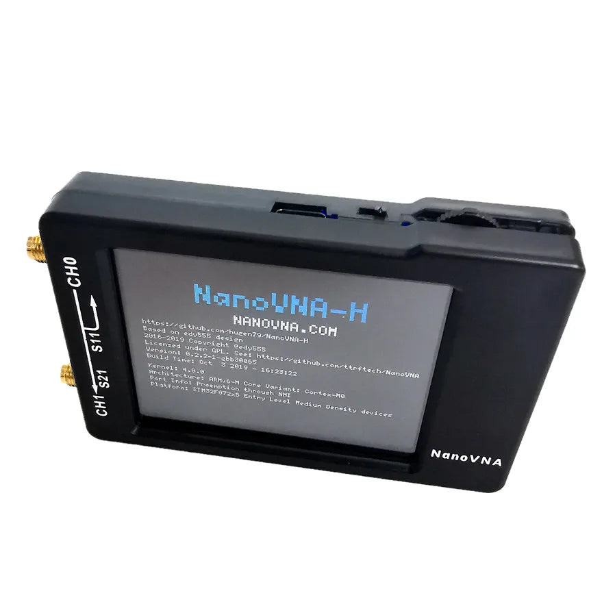 NanoVNA-H Rev3.6 - Low Noise SD Card Slot Vector Analyzer