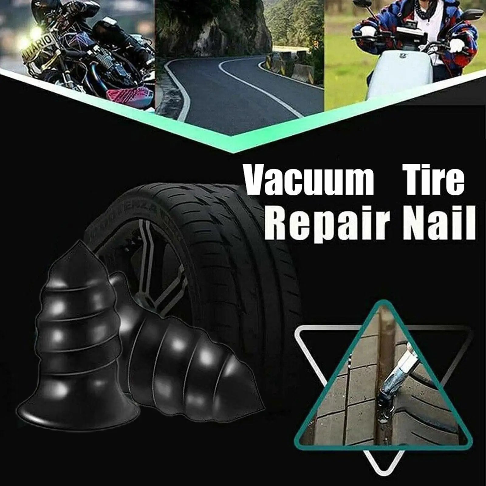 32Pcs Tire Repair Kit &ndash; Convenient Self-Service Tool Set