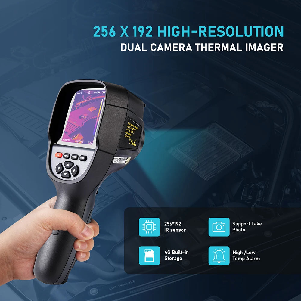 Advanced GW256 Thermal Imaging Camera 2024: High-Resolution Infrared Imager for Leak Detection and Electrical Applications