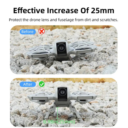 Heightened Landing Gear Quick Release Bracket For DJI Neo