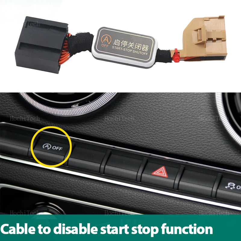 Start Stopp Deaktivierungsschalter für Audi A3 S3 RS3 8V 2013-2020