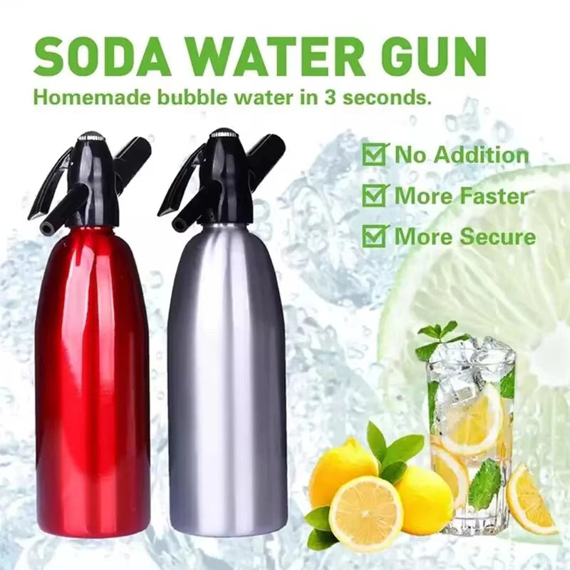 Professional 1L Soda Siphon Bottle - Cake Decor Precision