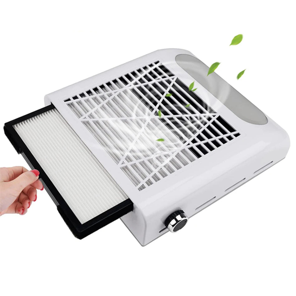 AVL-003 Nail Vacuum Cleaner &ndash; Reusable Filter For Nails