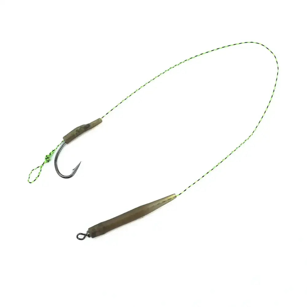 Six X Carp Rigs Ready Made Hook Link Terminal Tackle TS114