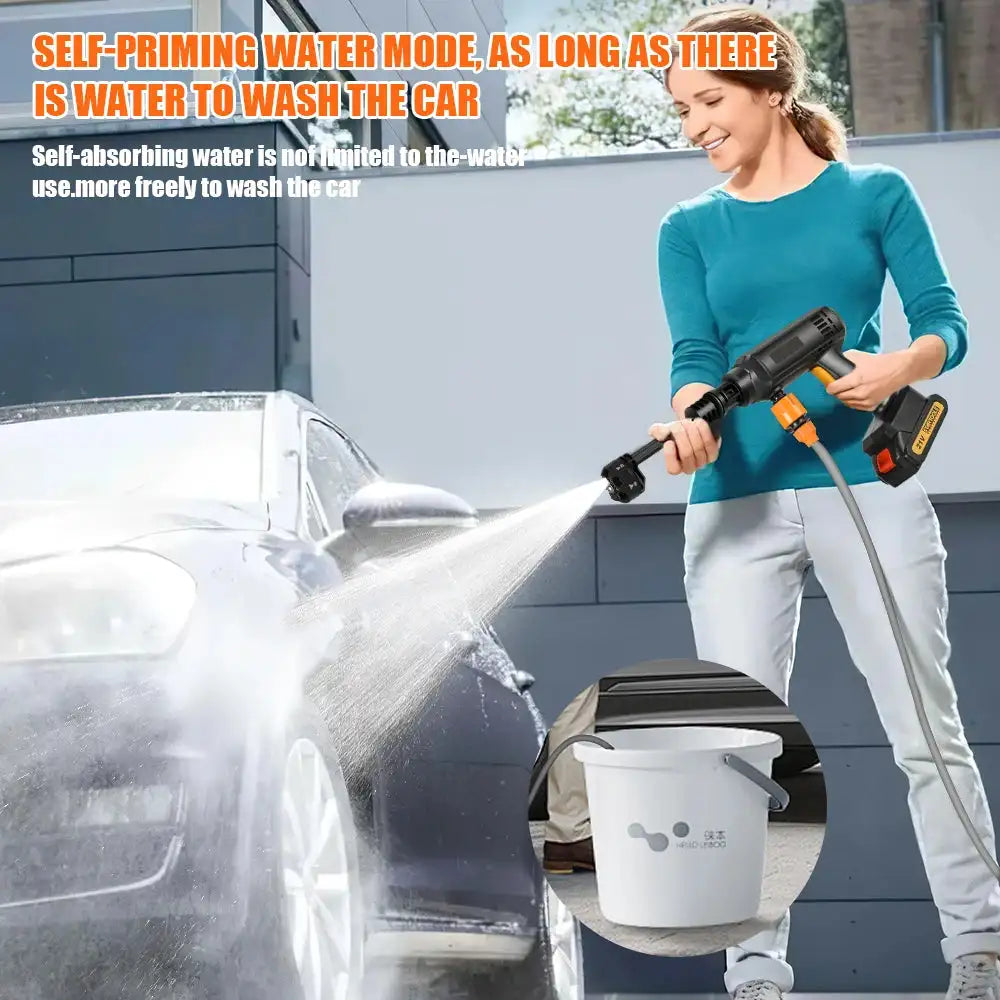 6 In 1 High Pressure Washer Gun Makita 18V &ndash; Powerful Clean