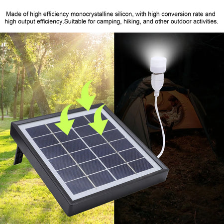 Monocrystalline Solar Panel 2 Pack - Portable USB Charging