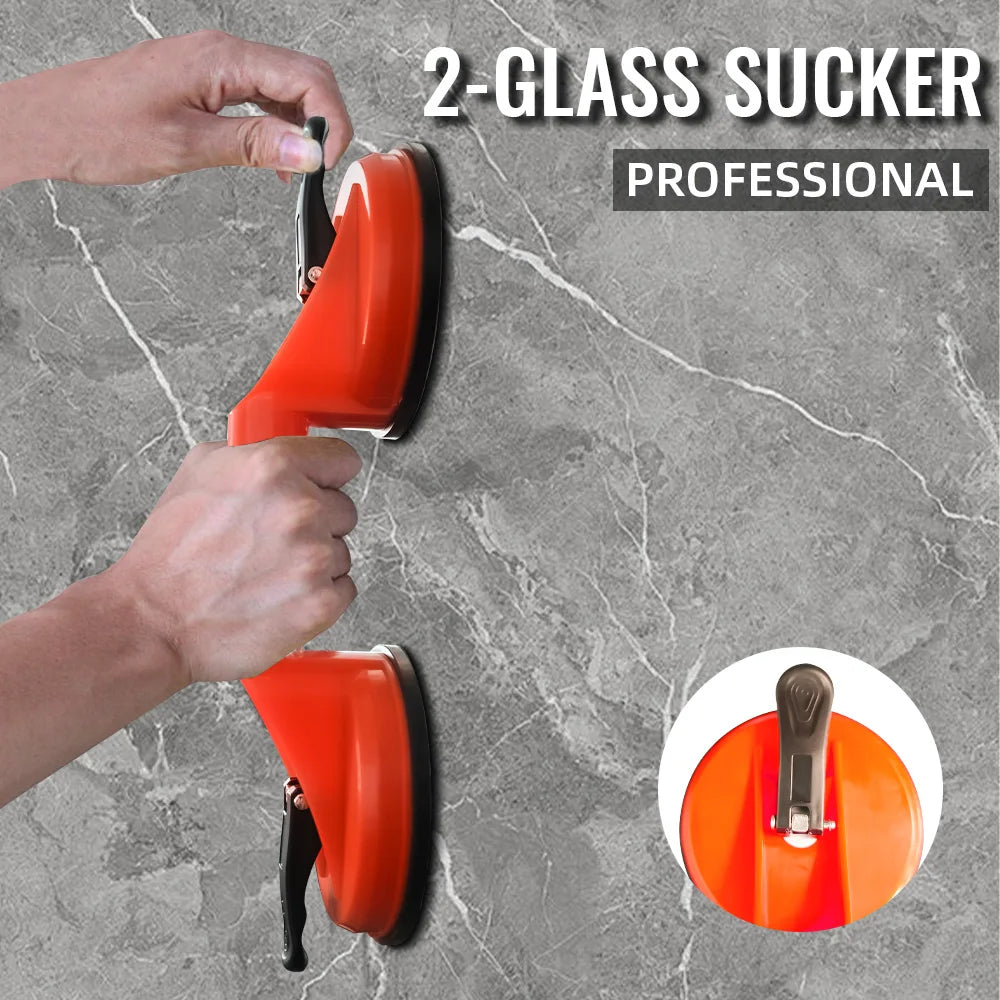 Glass Lifting Suction Cups &ndash; Heavy Duty Vacuum ABS Handle
