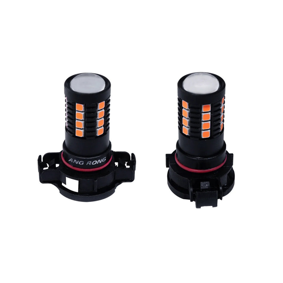 LED Side Indicator Bulbs PSY24W 27 SMD Canbus Amber for BMW 3 5 Series