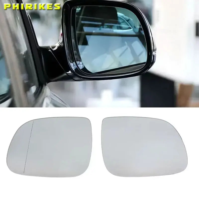 Soojendusega külgvaatepeegel Klaas Audi Q5 Q7 SQ5 2009-2017