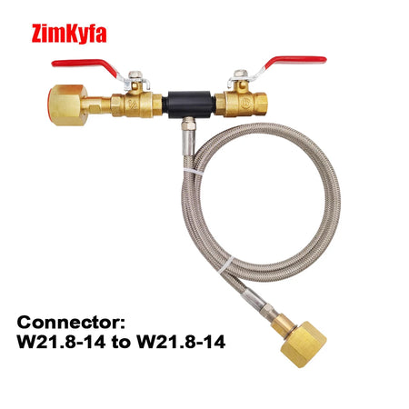 CO2 Fill Station Dual Valve - Multi Use Beverage Systems W21.8 to W21.8