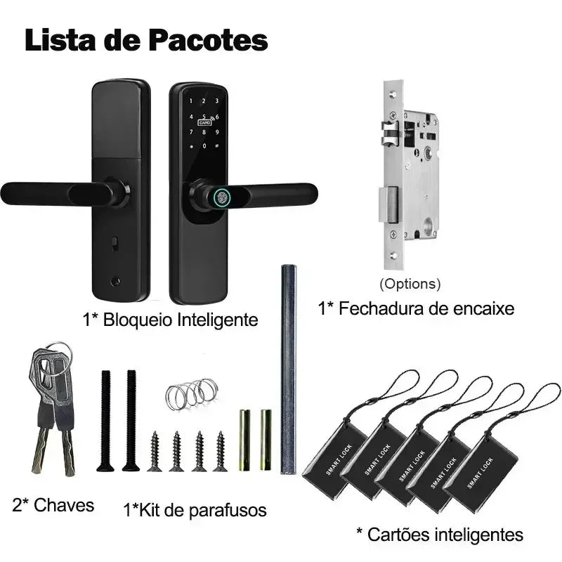 Tuya WiFi Smart Door Lock &ndash; Multiple Unlocking Modes