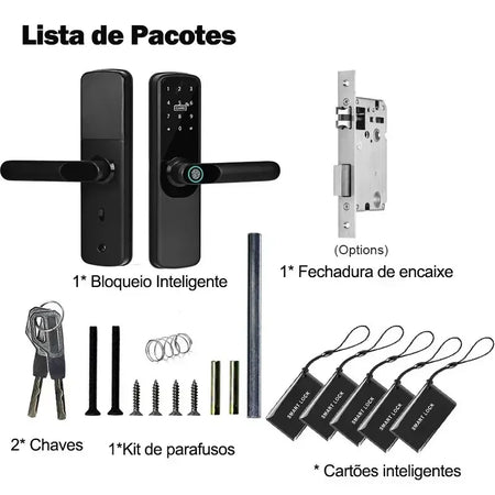 Tuya WiFi Smart Door Lock &ndash; Multiple Unlocking Modes