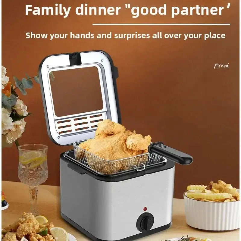 4L Electric Deep Fryer For Fried Chicken And French Fries