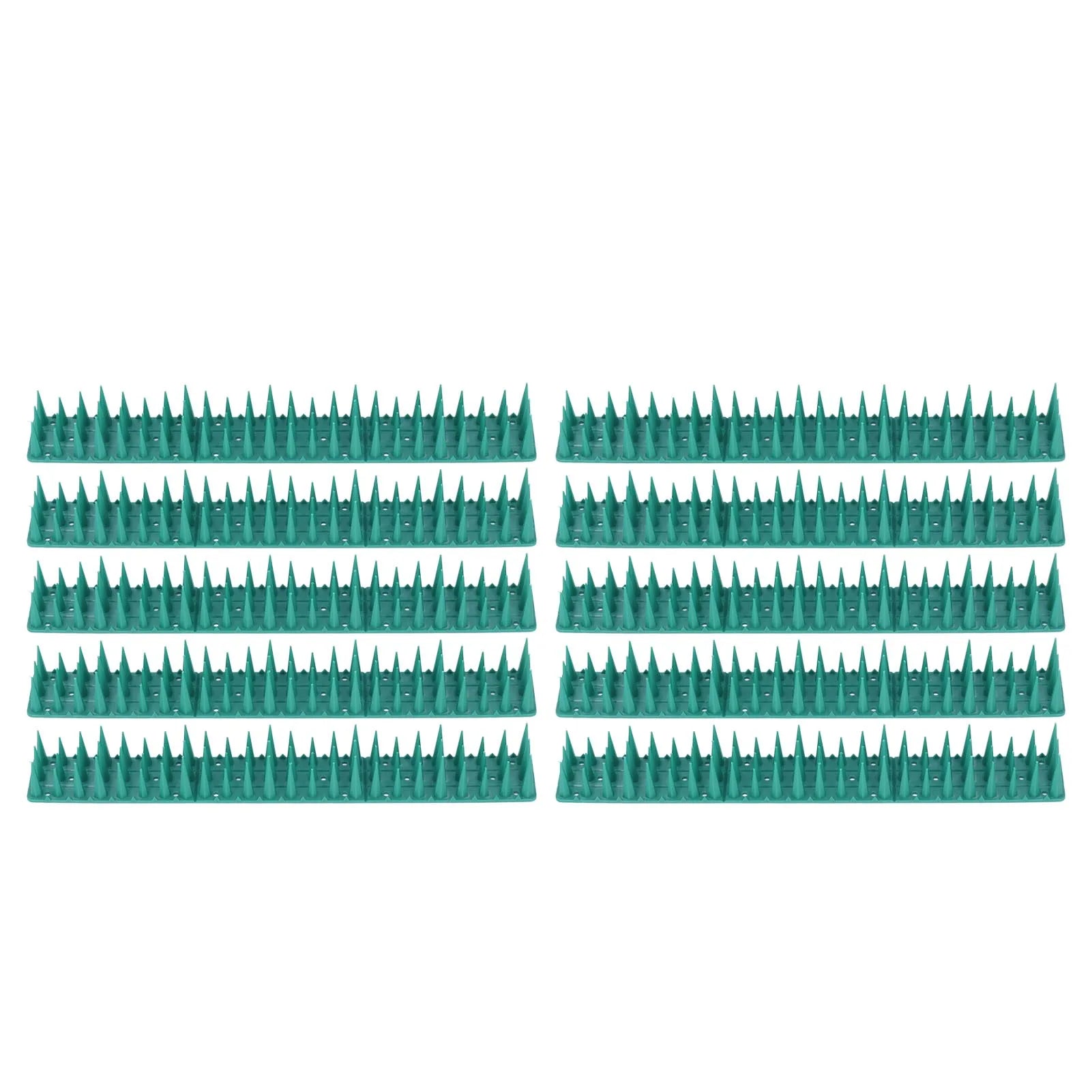 10Pcs 36cm Bird Deterrent Spike Set - Safe For Birds