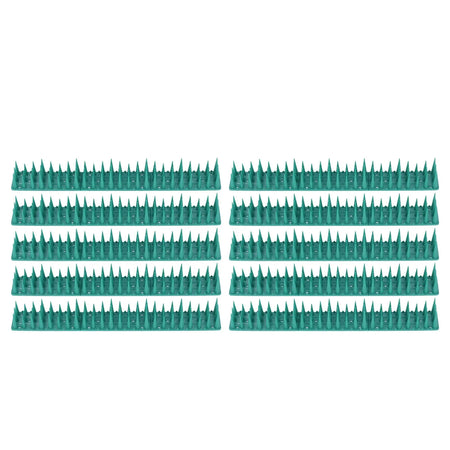 10Pcs 36cm Bird Deterrent Spike Set - Safe For Birds