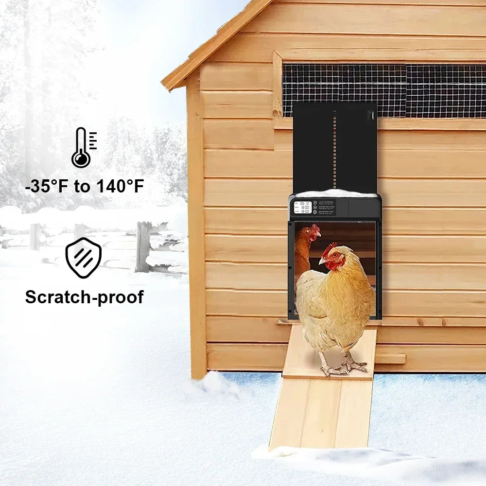 Automatic Chicken Coop Door &ndash; Intelligent Auto Timer