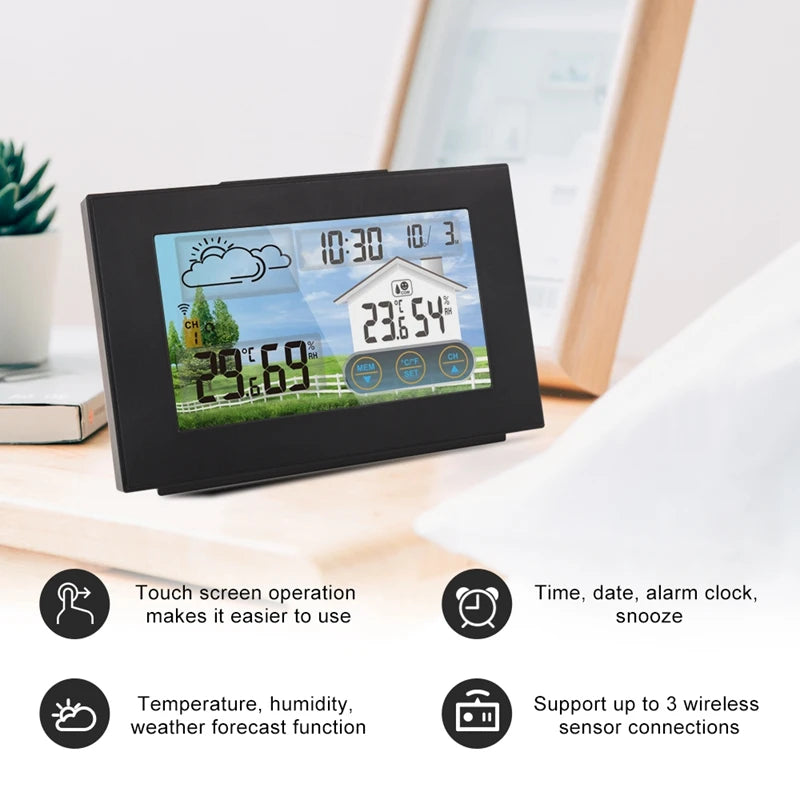 Wireless Weather Station 3551A &ndash; Color Touch LCD Screen